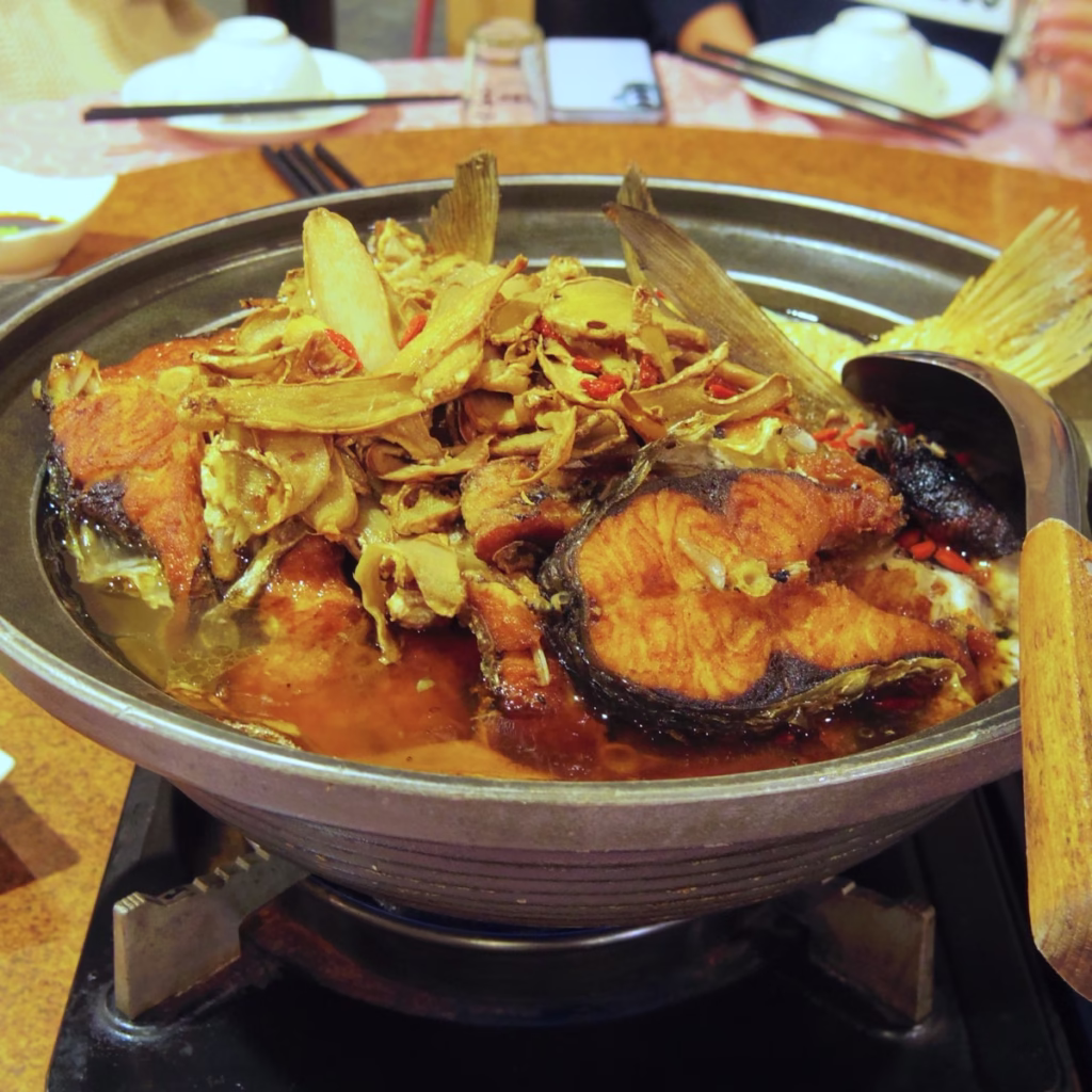 新轉角手作料理- 砂鍋麻油烏魚