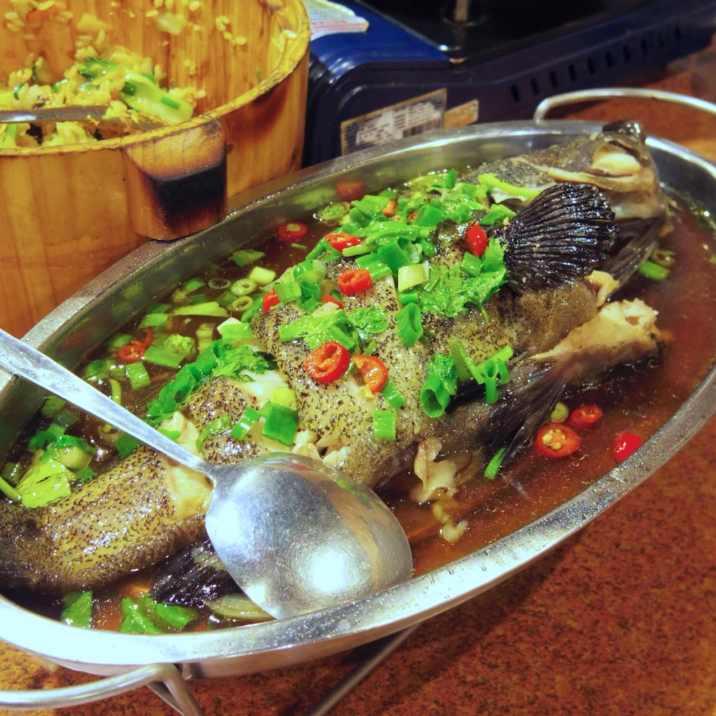 新轉角手作料理- 清蒸石斑魚