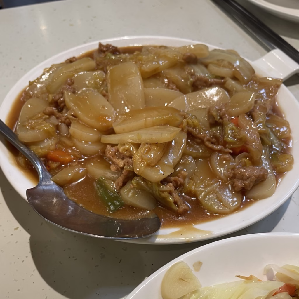 金品茶樓 寧波年糕