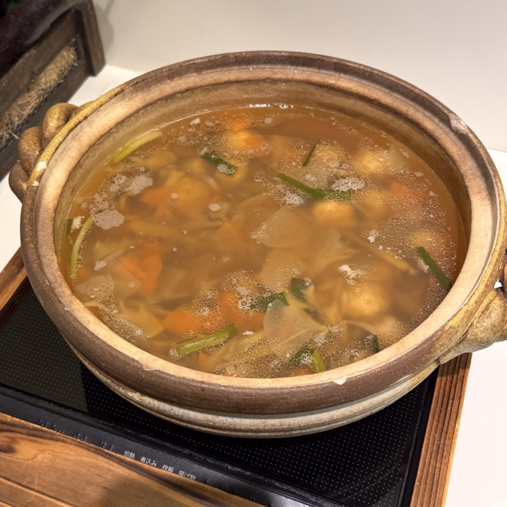 淺蟲溫泉 秋田屋飯店 餐廳的青森傳統菜 睡魔鍋