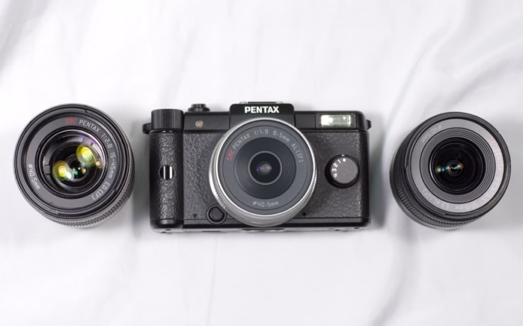 PENTAX Q黑色機身  Q01 Q02 Q06組合
