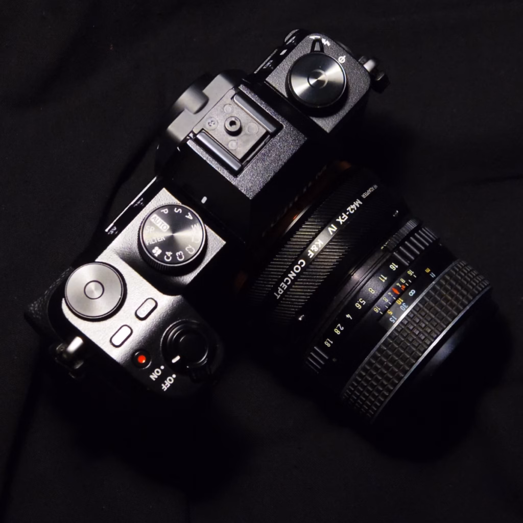 Asahi SMC TAKUMAR 55mm F1.8 使用轉接環接上Fujifilm X-S10 -3
