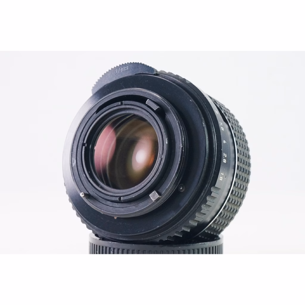 Asahi SMC TAKUMAR 55mm F1.8 後玉和接環