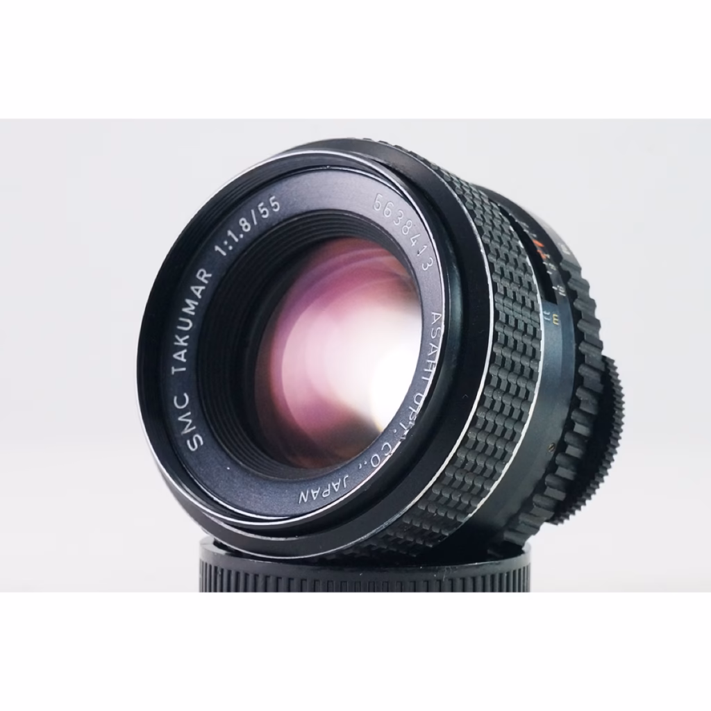 Asahi SMC TAKUMAR 55mm F1.8 正面