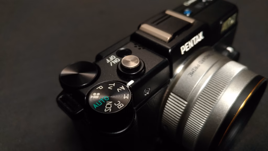 PENTAX Q黑色機身 轉盤部