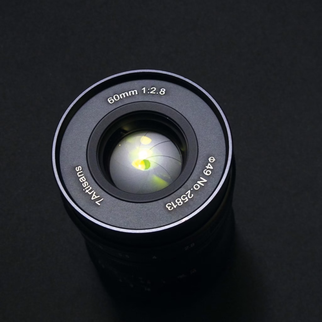 七工匠 7Artisans 60mm f/2.8 Macro II 開箱 光圈全關