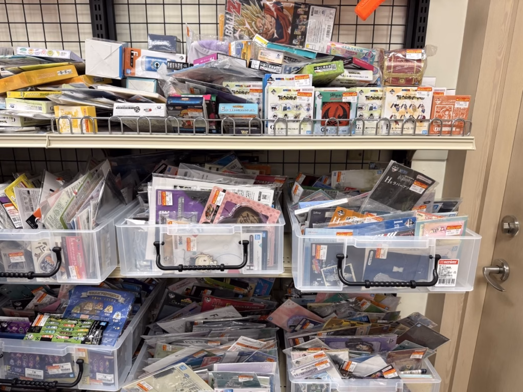 Hobby OFF台北K區地下街店的一番賞雜物區