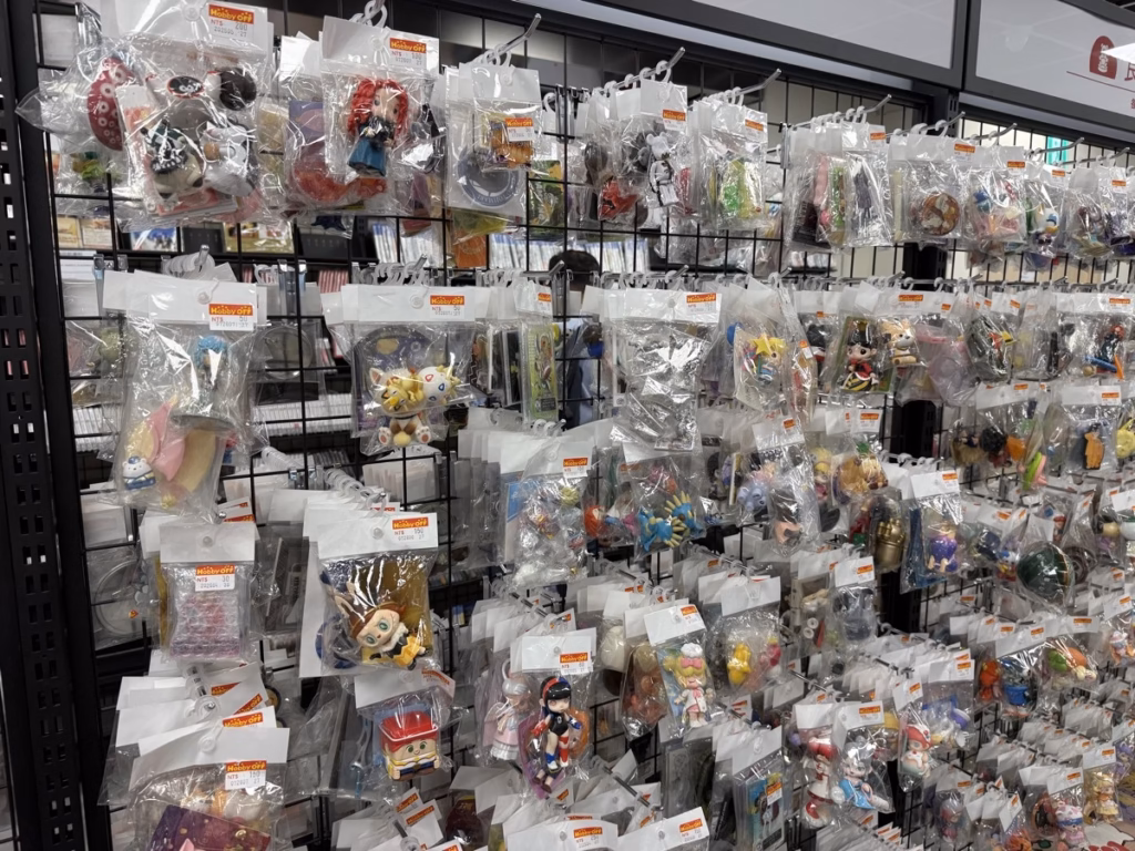 Hobby OFF台北K區地下街店的扭蛋 盲盒牆