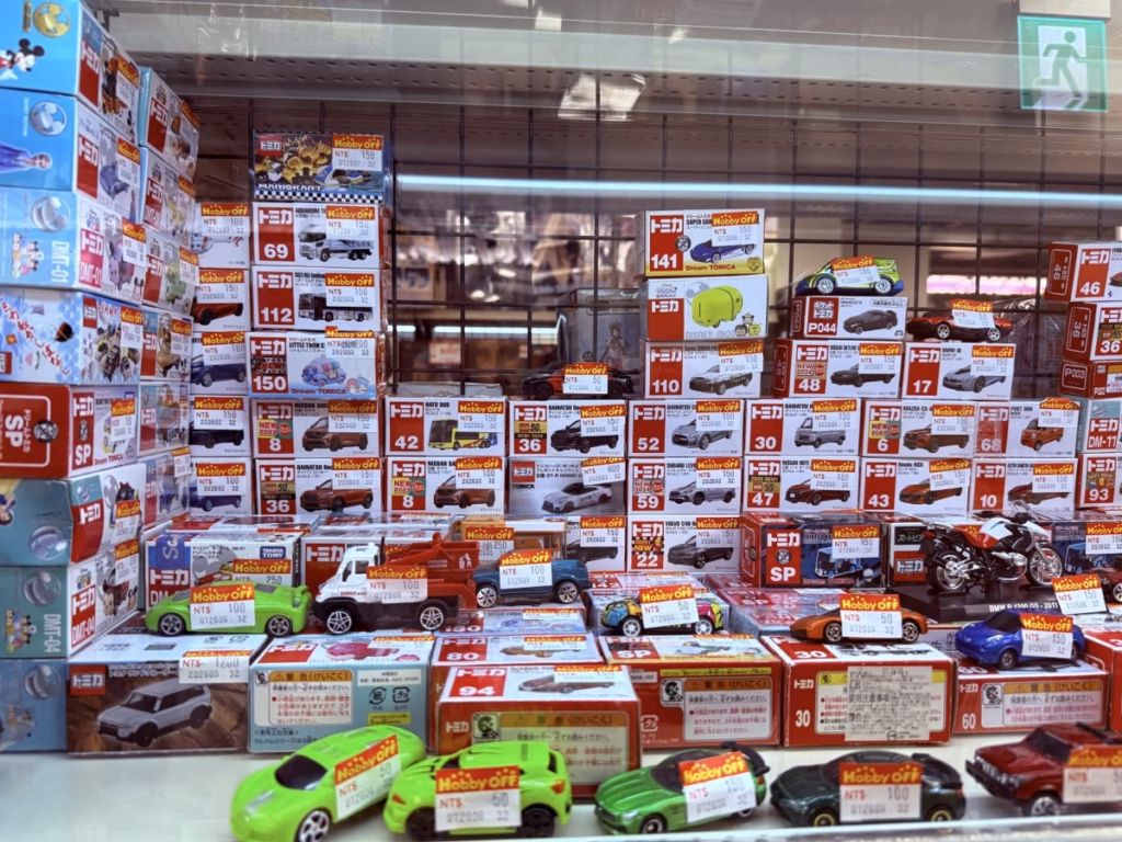 Hobby OFF台北K區地下街店的TOMICA小汽車
