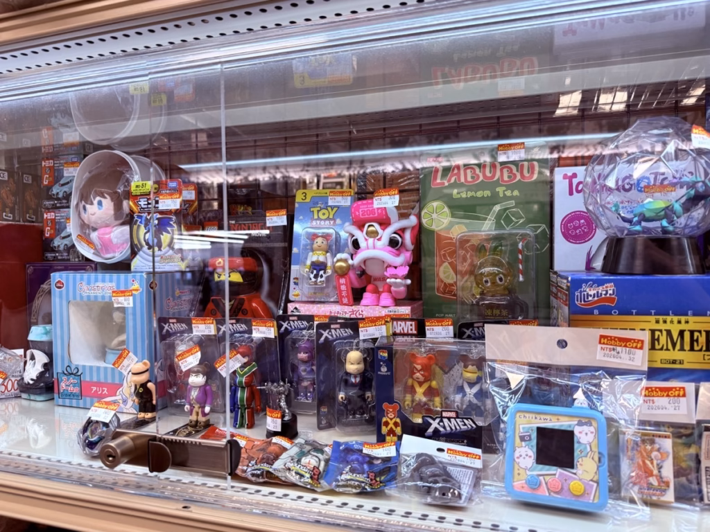 Hobby OFF台北K區地下街店的二手高級潮玩類